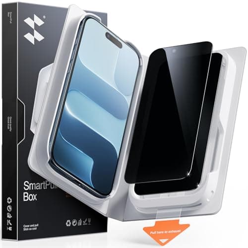 SMARTDEVIL 2 Pack Tempered Glass for iPhone Air Privacy Screen Protector